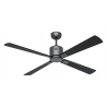 ECO NEO III 132 BG-SW/TK Basalt Gray Black - Teak with DC motor by Casafan
