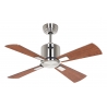 ECO NEO III 92 BN-NB/KI Chrome ΅Walnut - Cherry with DC motor by Casafan