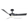 ECO Revolution MNS-MMG ΅Black Gray with DC motor by Casafan