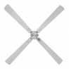 ECO NEO III 152 BN-WN/SI Chrome Wenge - Silver with DC motor by Casafan