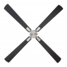 ECO NEO III 152 BN-WN/SI Chrome Wenge - Silver with DC motor by Casafan