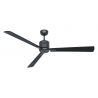 ECO NEO III 152 BG-SW/TK Basalt Black - Teak with DC motor by Casafan