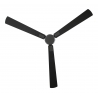 ECO NEO III 152 BG-SW/TK Basalt Black - Teak with DC motor by Casafan