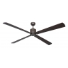 ECO NEO III 180 BZ-NB/KI Bronze Cherry - Walnut with DC motor by Casafan