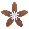 Outdoor ceiling fan Classic White Palm by Casafan