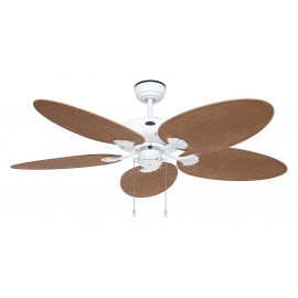 Outdoor ceiling fan Classic White Palm by Casafan