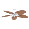 Outdoor ceiling fan Classic White Palm by Casafan
