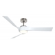ECO Revolution BN-MWE Chrome White with DC motor and LED light by Casafan