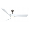 ECO Revolution BN-MWE Chrome White with DC motor and LED light by Casafan