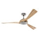 Eco Interior BN 140  Chrome Natural Wood with DC motor by Casafan