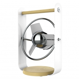 USB Table small DC Fan Sharper Image SBV1 white by Vornado