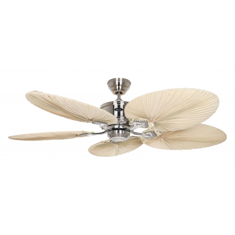 Caribbean Dream Eco II ΜA-PLM Antique Brass - Palm with DC motor by Casafan