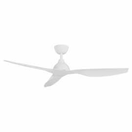 Ivy 132  White  Outdoor Ceiling fan with DC motor by Sulion