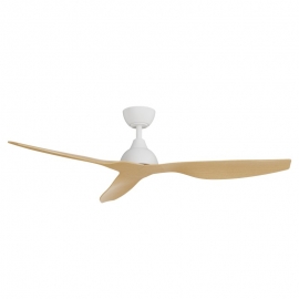 Ivy 132  White Maple Outdoor Ceiling fan with DC motor by Sulion