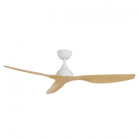 Ivy 132  White Maple Outdoor Ceiling fan with DC motor by Sulion