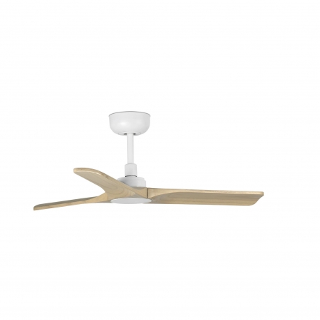Heywood White Natural wood with DC motor by Faro