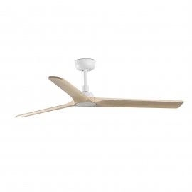 Heywood 132 White Natural wood with DC motor by Faro