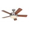 Titanium 105  Chrome Cherry / Walnut with light and remote control by Casafan
