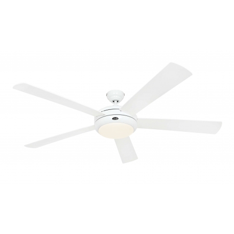 Titanium 162 White with light and remote control by Casafan