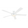 Titanium 162 White with light and remote control by Casafan