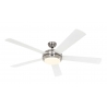 Titanium 162 Chrome White with light and remote control by Casafan