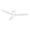 ECO Plano II White  112 with DC motor & LED light by Casafan