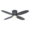 ECO Plano II Basalt Gray  112 with DC motor & LED light by Casafan