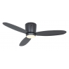 ECO Plano II Basalt Gray  112 with DC motor & LED light by Casafan