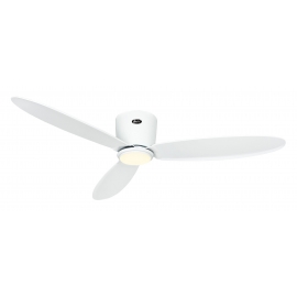 ECO Plano II White  132 with DC motor & LED light by Casafan
