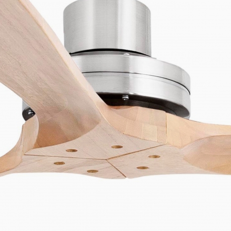 Faro Barcelona33464dc Lantau G Matt Nickel Ceiling Fan With Dc - View #4