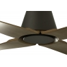 Outdoor Brown - Maple ceiling fan with DC motor Typhoon by FARO