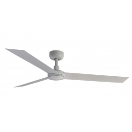 Cruiser S White ceiling fan with DC motor  by FARO