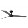 Cruiser L Black ceiling fan with DC motor  by FARO