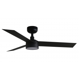 Cruiser S White ceiling fan with DC motor and LED light by FARO