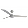 Cruiser S White ceiling fan with DC motor and LED light by FARO