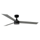 Cruiser L Alu ceiling fan with DC motor and LED light by FARO