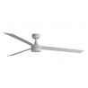Cruiser L White ceiling fan with DC motor and LED light by FARO