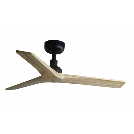 Klim S Black Walnut ceiling fan with DC motor  by FARO