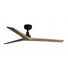 Klim M Black Oak ceiling fan with DC motor  by FARO