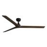 Klim M Black Walnut ceiling fan with DC motor  by FARO