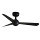 Sfera S Black ceiling fan with DC motor  by FARO