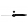 Sfera M Black ceiling fan with DC motor  by FARO