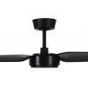 Sfera M Black ceiling fan with DC motor  by FARO