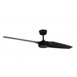 Sfera M Black ceiling fan with DC motor  by FARO