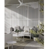Marine Outdoor White ceiling fan with DC motor  by FARO