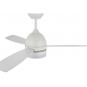 Sfera M White ceiling fan with DC motor  by FARO