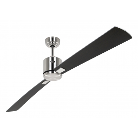 ECO NEO III 180 BN-SW/GR Chrome Black - Gray with DC motor by Casafan