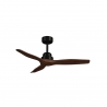 Balcony 107 Black Natural Outdoor Ceiling fan with DC motor by Sulion