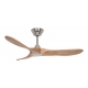 ECO GENUINO 122 NT Brushed Chrome - Oak with DC motor and remote control by Casafan