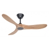 ECO GENUINO 122 NT Black - Oak with DC motor and remote control by Casafan
